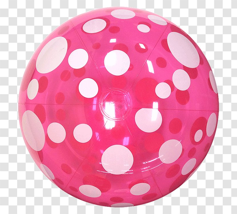 Polka Dot Circle Sphere Pattern - Pink M - Ready To Print Transparent PNG