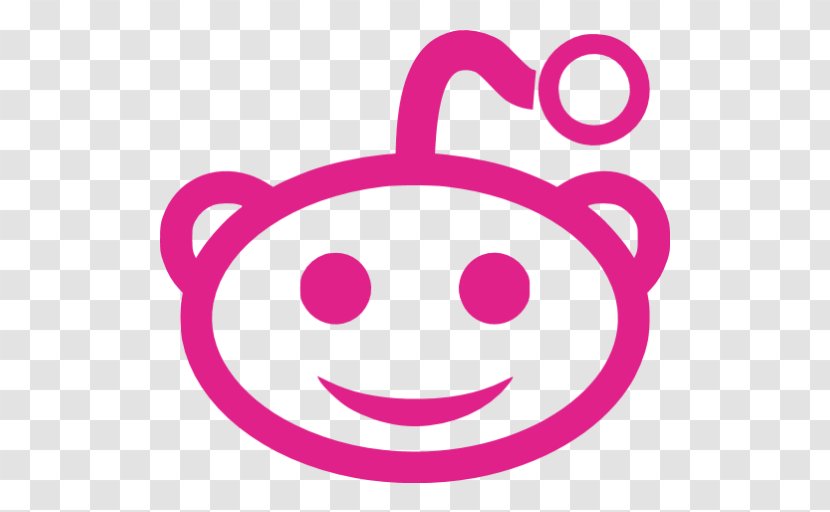 Reddit Logo Alien Blue - Symbol - Barbie Transparent PNG