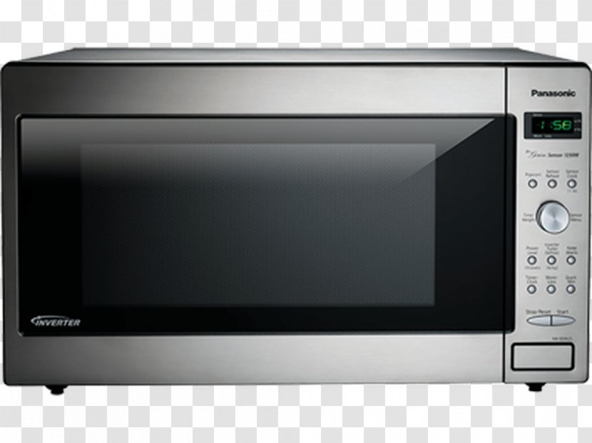 Microwave Ovens Panasonic Countertop Home Appliance Stainless Steel - Power Inverters Transparent PNG