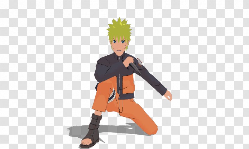 Naruto Uzumaki Obito Uchiha MikuMikuDance Model Sheet - Silhouette Transparent PNG