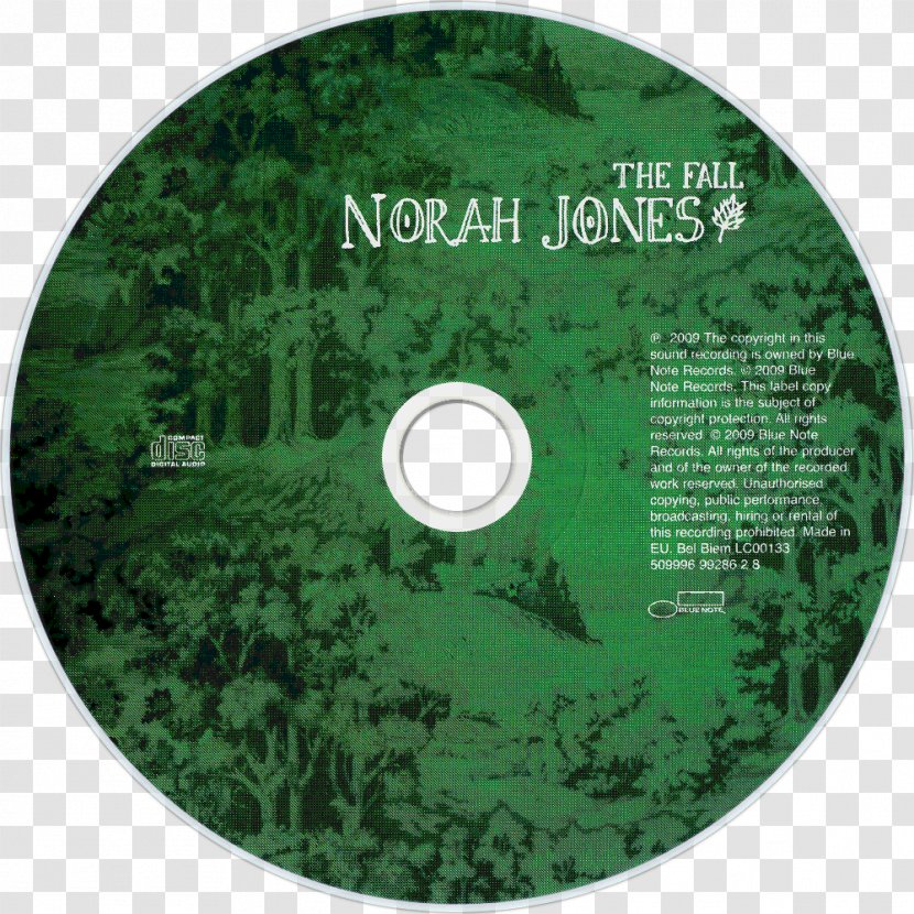 The Fall Compact Disc Norah Jones - Cover Cd Transparent PNG