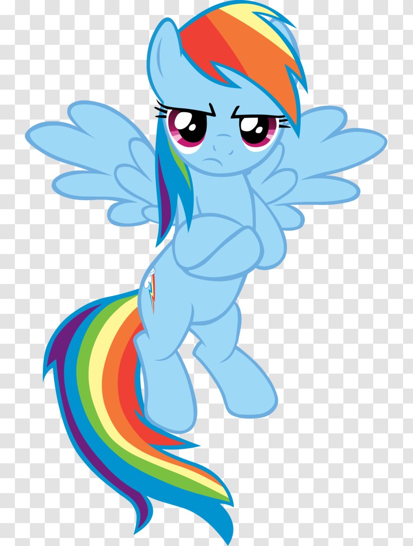 Rainbow Dash Pony Applejack Derpy Hooves - Vertebrate - Cartoon Picacho Transparent PNG