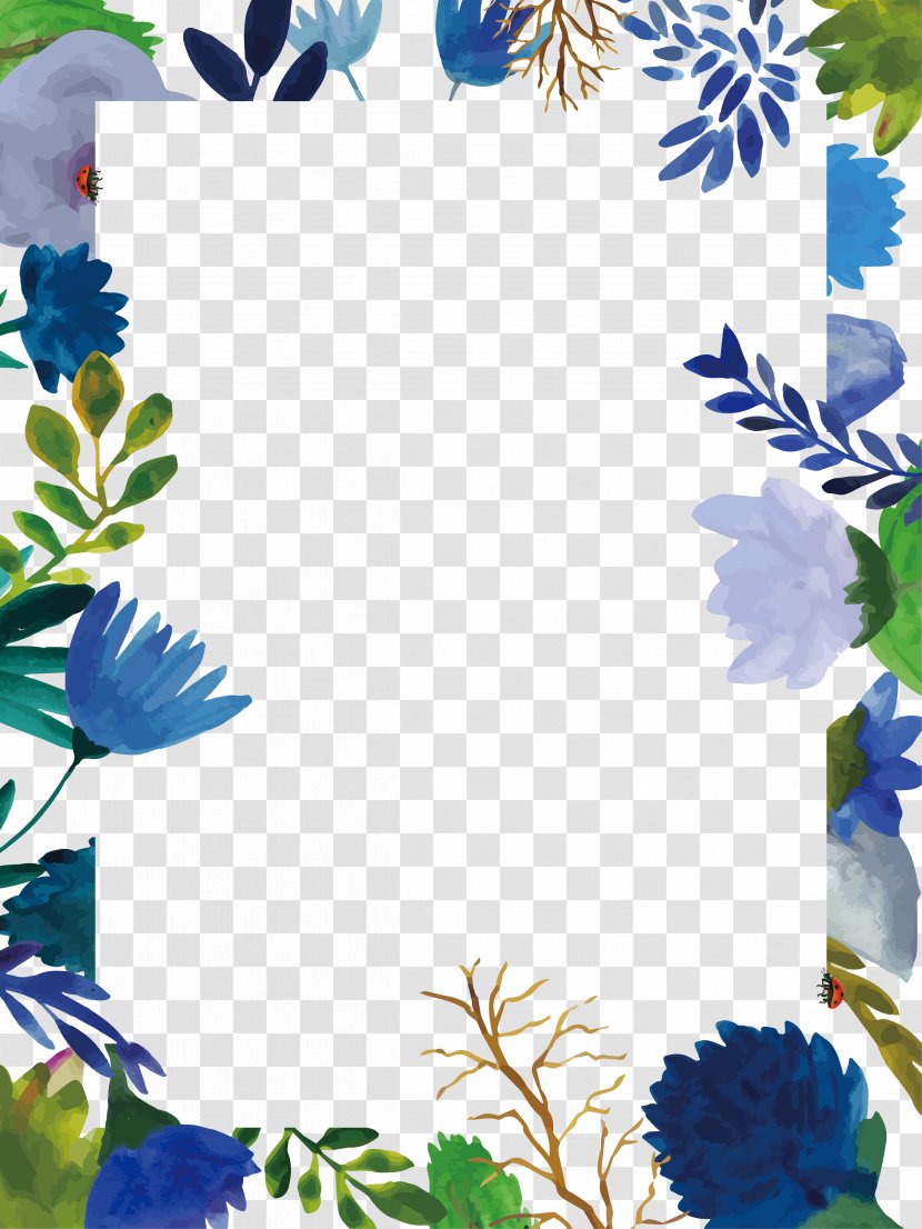 Floral Design Flower - Tree - Border Transparent PNG