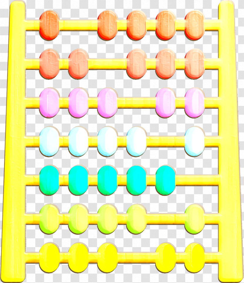 Abacus Icon Kindergarden Icon Transparent PNG