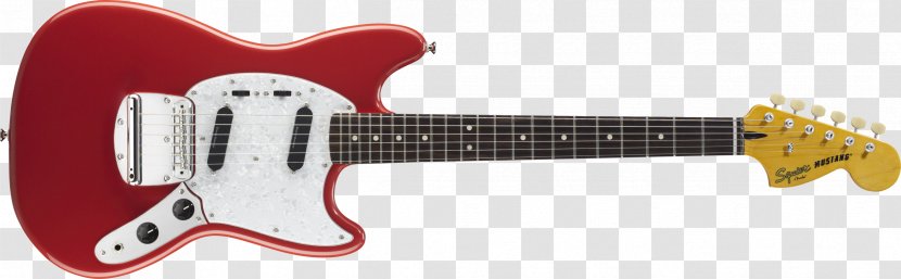 Fender Mustang Bass Bullet Stratocaster Jaguar - Electric Guitar Transparent PNG