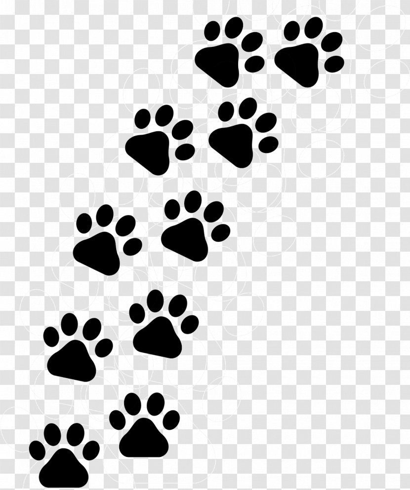 Dog And Cat - Heart Footprint Transparent PNG