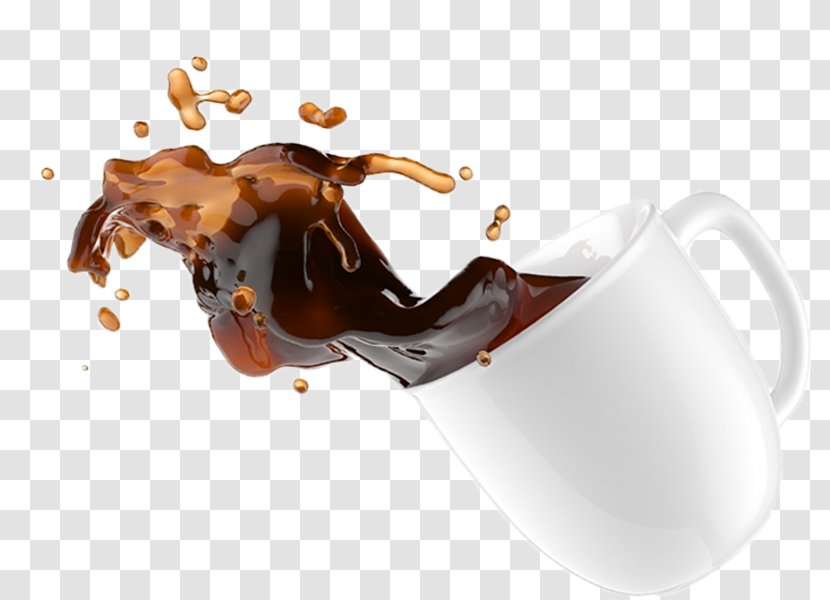 Coffee Milk Stain Latte Macchiato Cafe - Oil Slick Transparent PNG