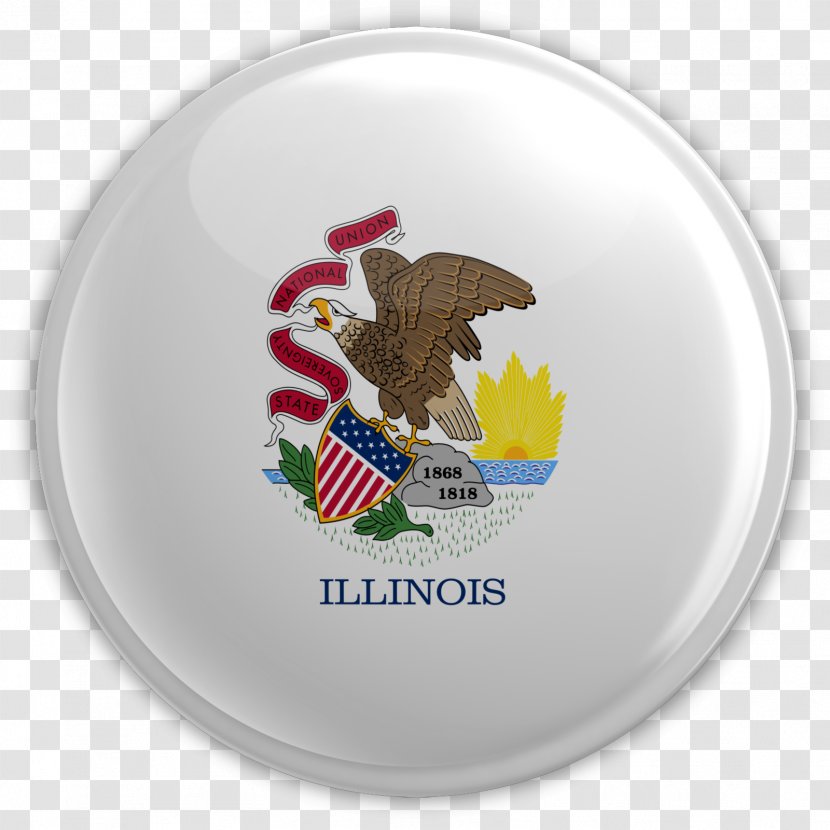 Flag Of Illinois Royalty-free Stock Photography - Bird Transparent PNG