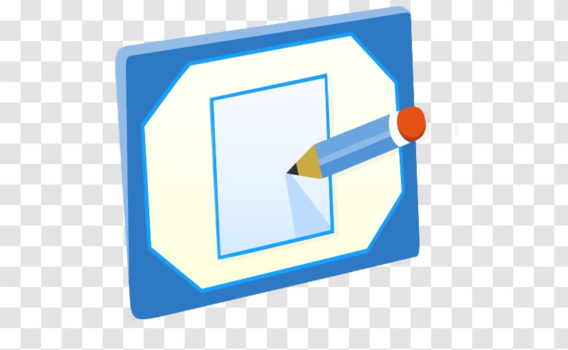 Blue Square Angle Area - ModernXP 21 Desktop Transparent PNG