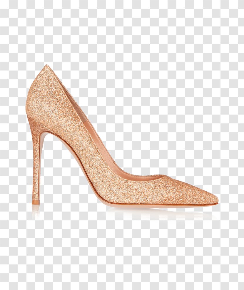 Shoe High-heeled Footwear Sandal - Fashion - Gold High Heels Transparent PNG