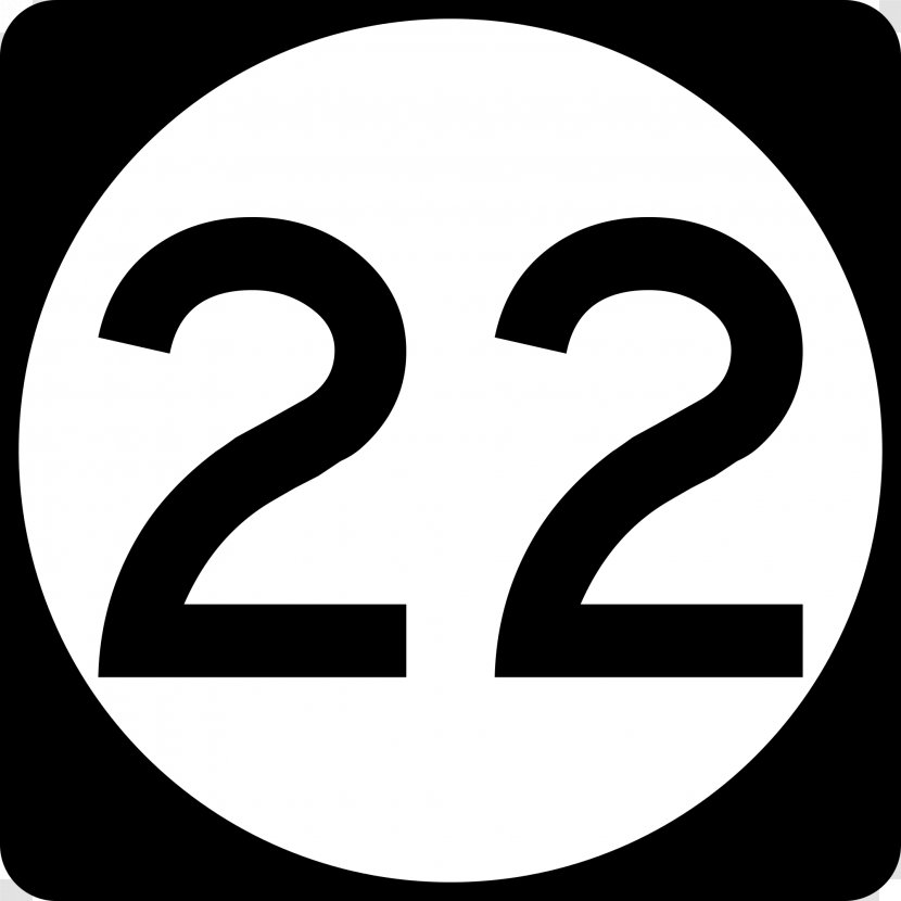 U.S. Route 22 US Interstate Highway System Road Number Sign Transparent PNG