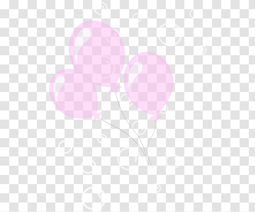 Desktop Wallpaper Balloon Computer Love Clip Art - Pink Transparent PNG