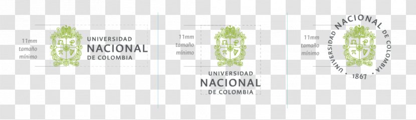 National University Of Colombia Logo Green White - Letter - Design Transparent PNG