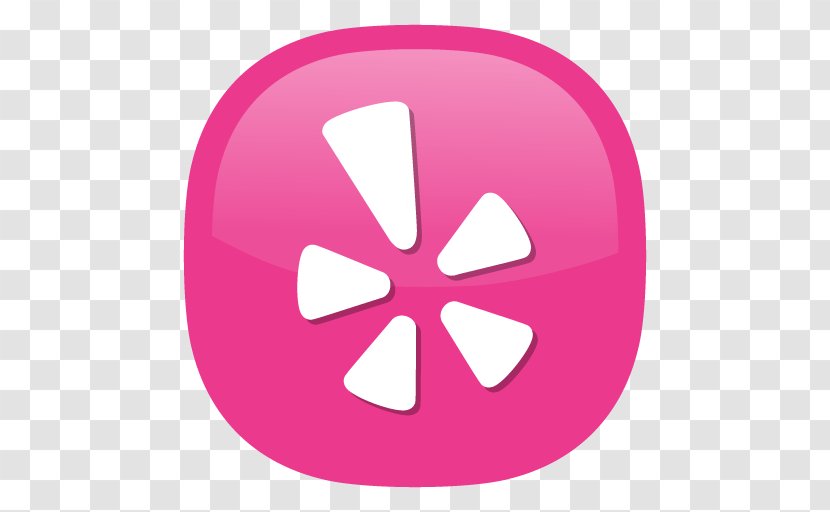 Yelp Gentle Family Dentistry LLC Review - Magenta - Pink Icon Transparent PNG