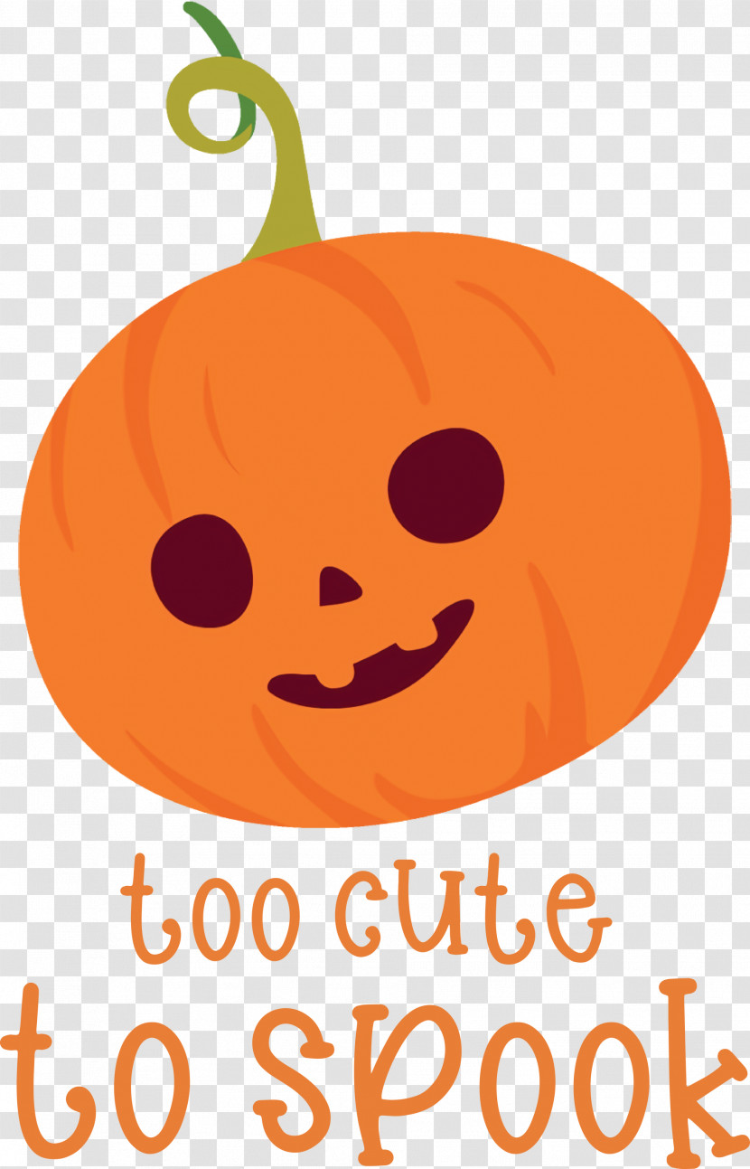 Halloween Too Cute To Spook Spook Transparent PNG