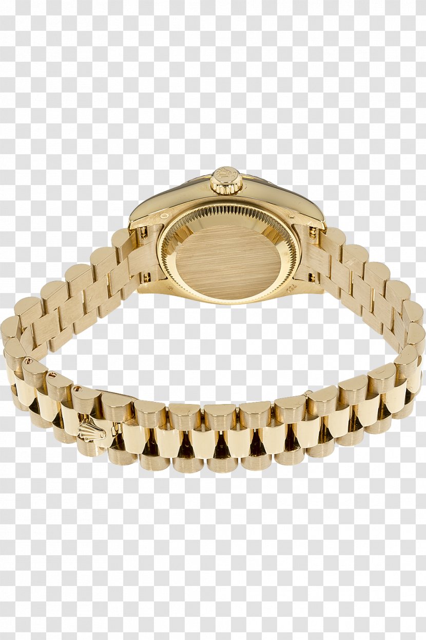 Rolex Day-Date Watch Strap Bracelet - Colored Gold Transparent PNG
