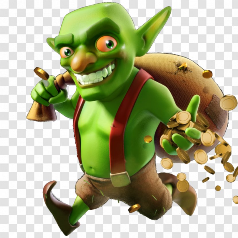 Clash Of Clans Green Goblin Royale Free Gems Transparent PNG