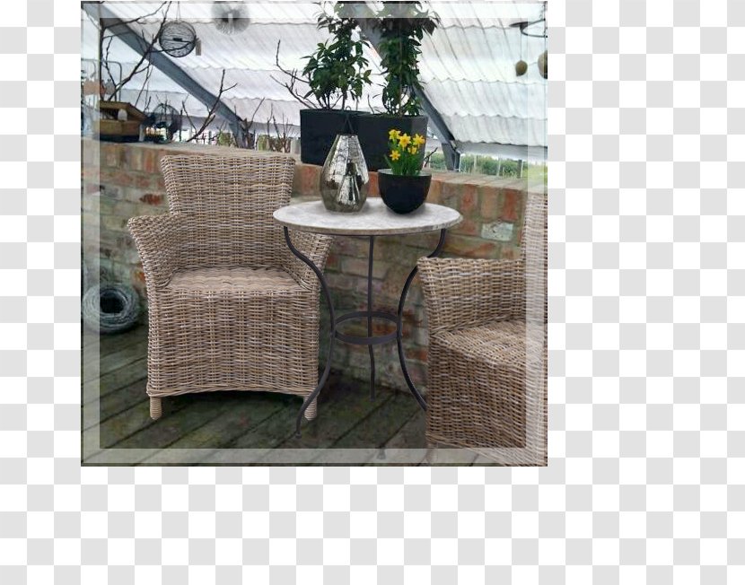 Patio Garden Furniture Wicker Chair Hardwood - Rectangle Transparent PNG