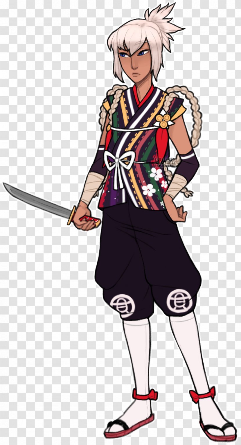 Costume Design Headgear Clip Art - Cartoon - Touken Ranbu Transparent PNG