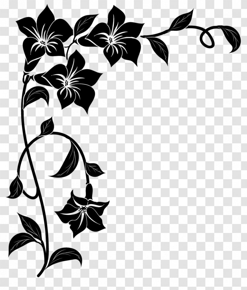 Picture Frames Black & White Photography Paintbrush - Silhouette Transparent PNG