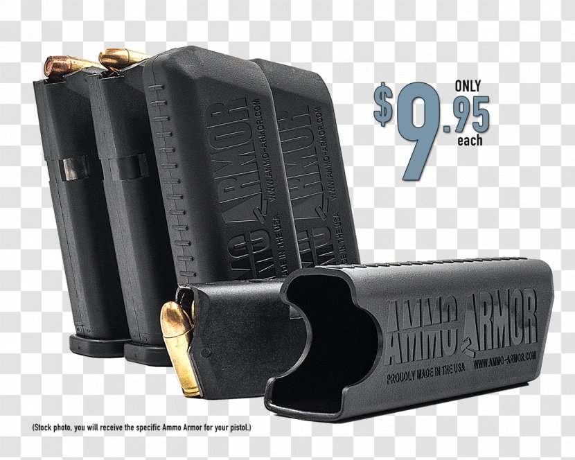 Magazine Ammunition Glock Pistol Firearm - Hardware Transparent PNG