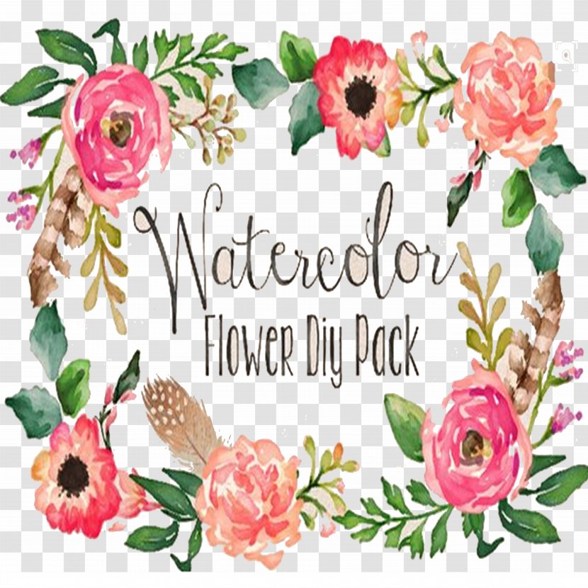 Wedding Flower - Garden Roses - Logo Transparent PNG