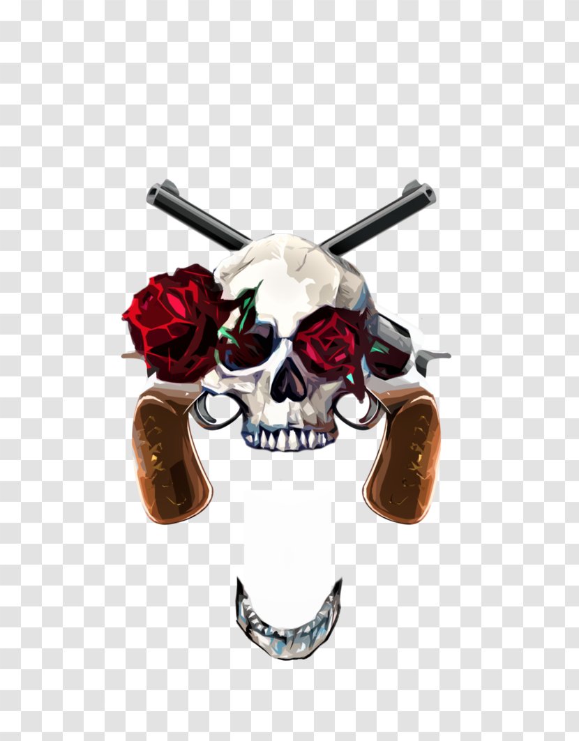Digital Art DeviantArt Skull - Logo Guns N Roses Transparent PNG