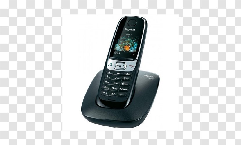 Cordless Telephone Gigaset Communications C620 Digital Enhanced Telecommunications - Multimedia - As405a Transparent PNG