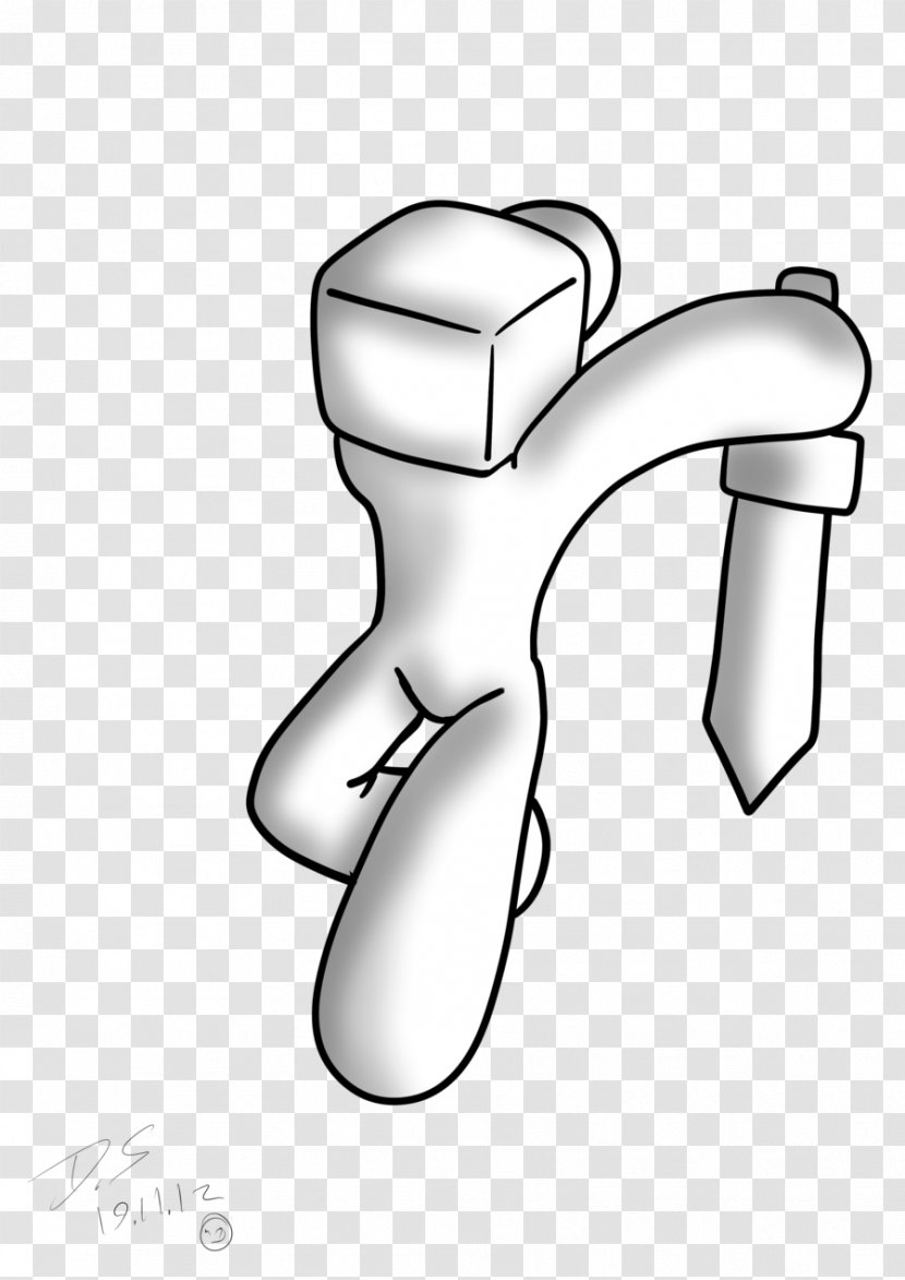 Minecraft Drawing Mod Line Art - Tree - Like A Boss Transparent PNG