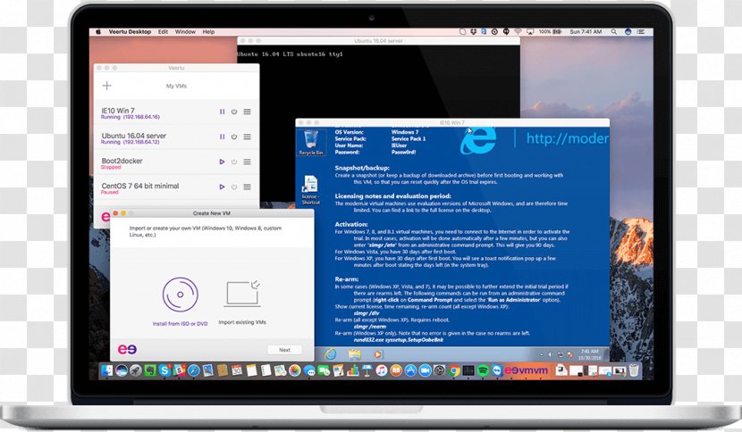 Computer Program MacBook Pro MacOS - Hypervisor - Macbook Transparent PNG