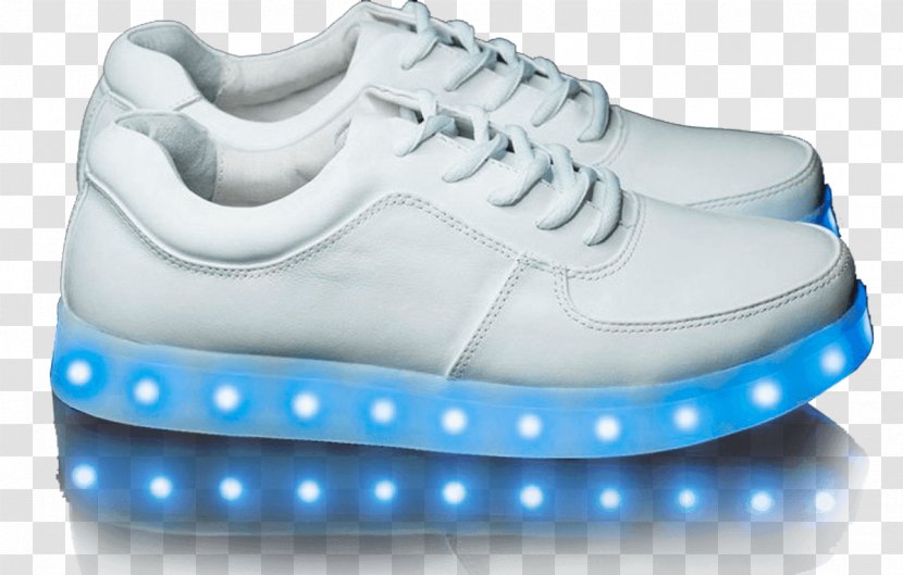 Light-emitting Diode Sneakers Talla Shoe - Blue - Light Transparent PNG