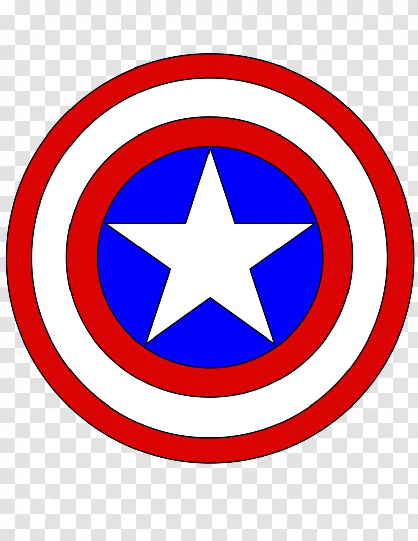 Captain America's Shield T-shirt United States Marvel Comics - America The First Avenger - Avengers Logo Transparent PNG