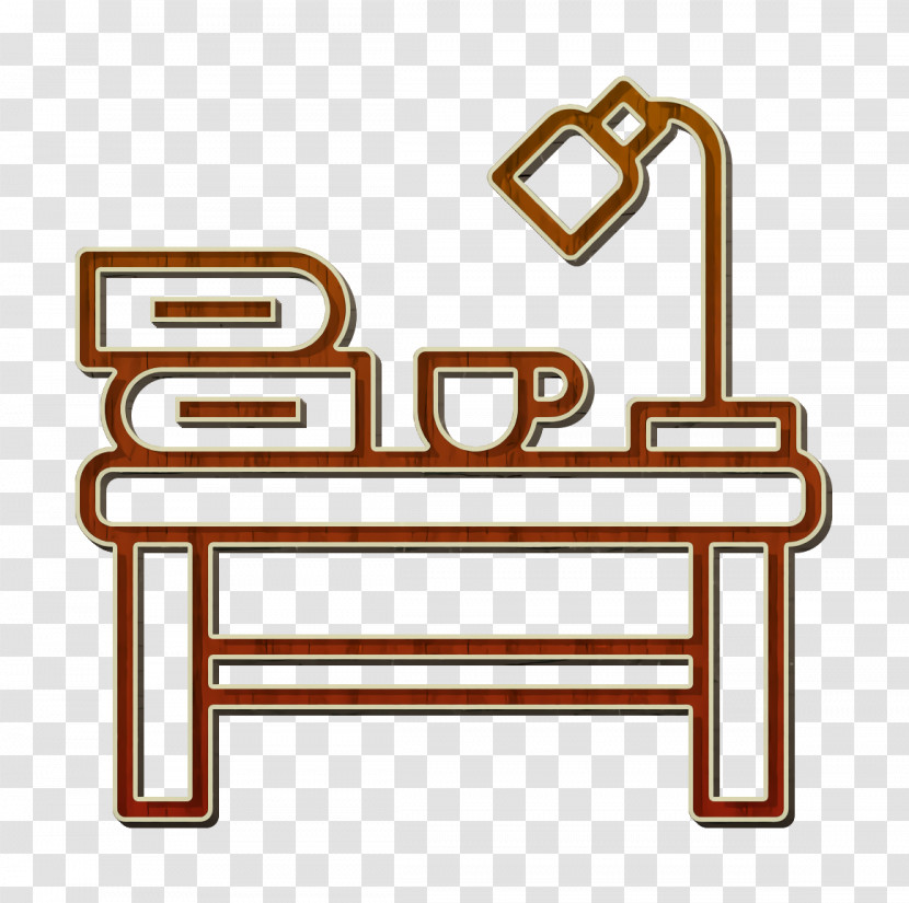 Furniture And Household Icon Desk Icon Home Equipment Icon Transparent PNG