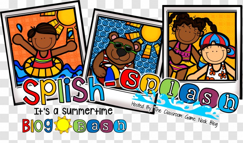 Clip Art TeachersPayTeachers Study Skills Openclipart - Play - Summer Splash Transparent PNG