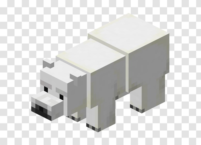 Minecraft: Pocket Edition Story Mode Polar Bear - Minecraft Transparent PNG