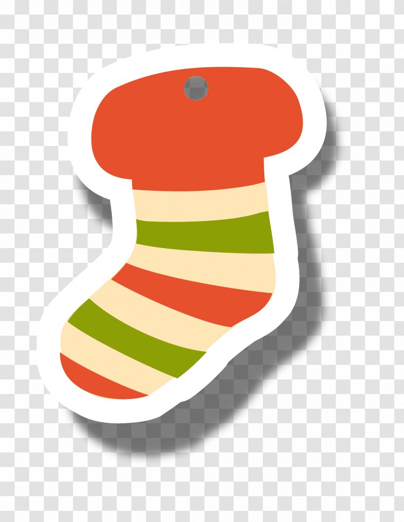 Christmas Ornament Cartoon - Easter - Socks Vector Transparent PNG
