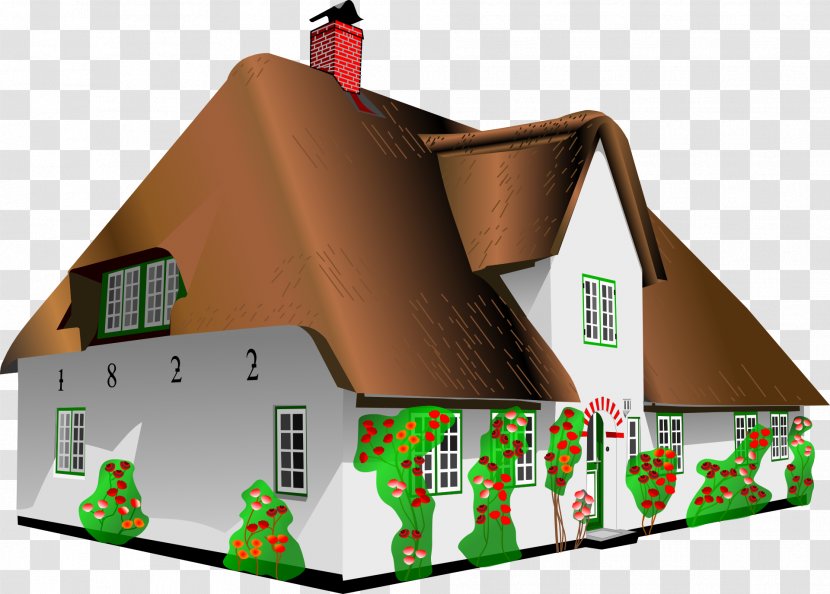 Cottage House Clip Art - Hut Transparent PNG