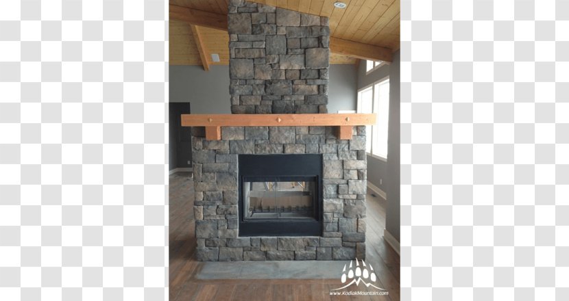 Hearth Stone Veneer Rock Fireplace Dry - Bridge Fence Transparent PNG