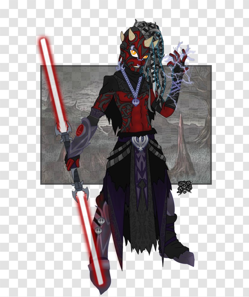 Costume Design Character Fiction - Darth Maul Transparent PNG