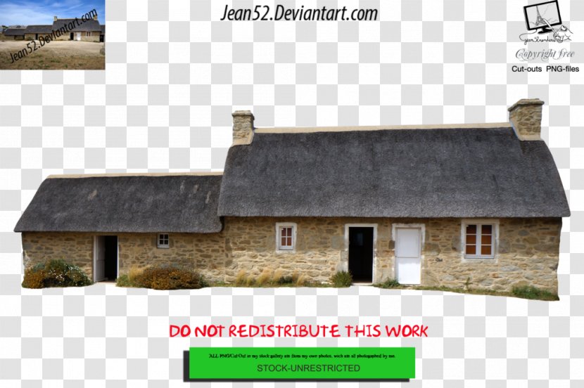 DeviantArt House Stock Photography - Art Museum - Thatched Roof Transparent PNG
