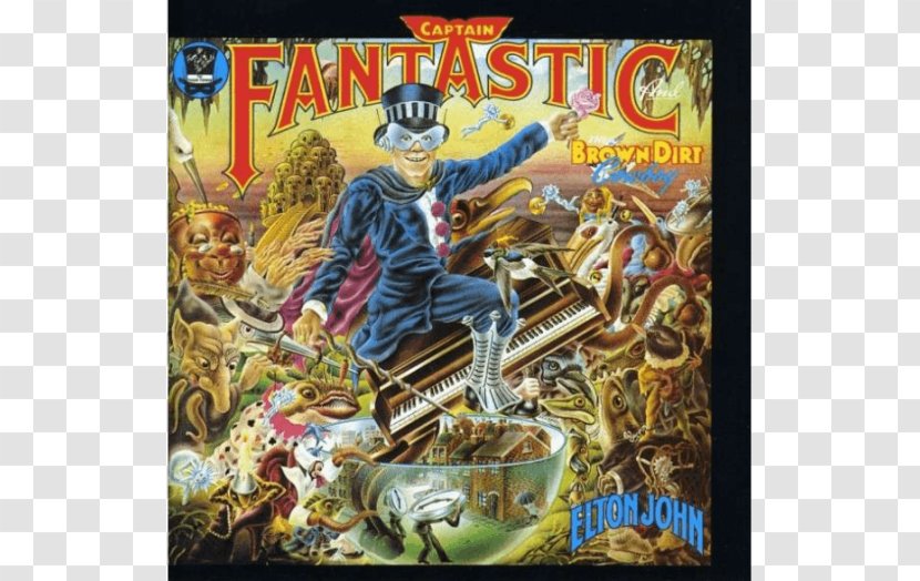 Captain Fantastic And The Brown Dirt Cowboy Elton John Rock Of Westies Here There Tumbleweed Connection - Watercolor Transparent PNG