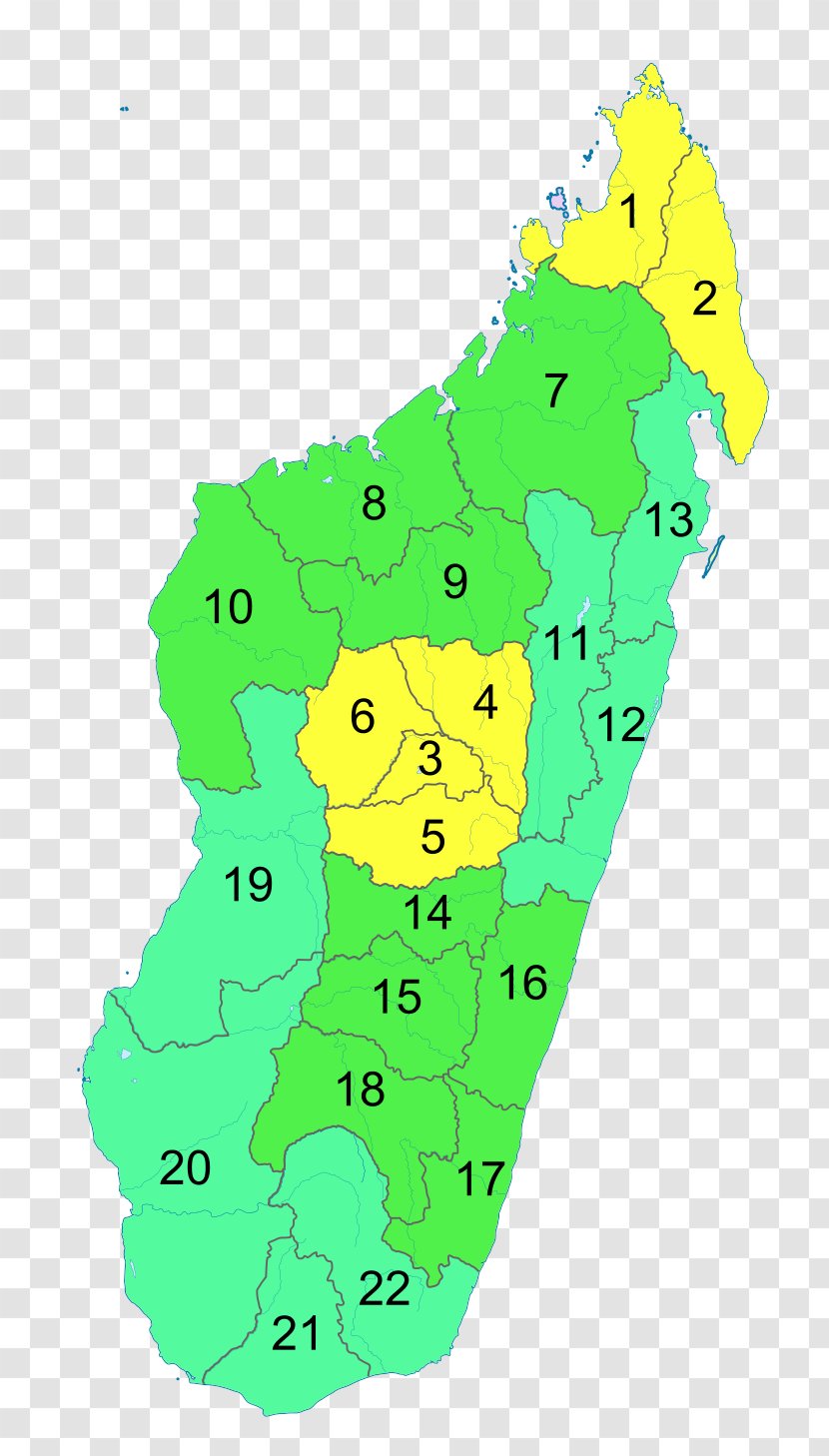 Provinces Of Madagascar Melaky Wikipedia Malagasy Subdivisions - Chinese Transparent PNG