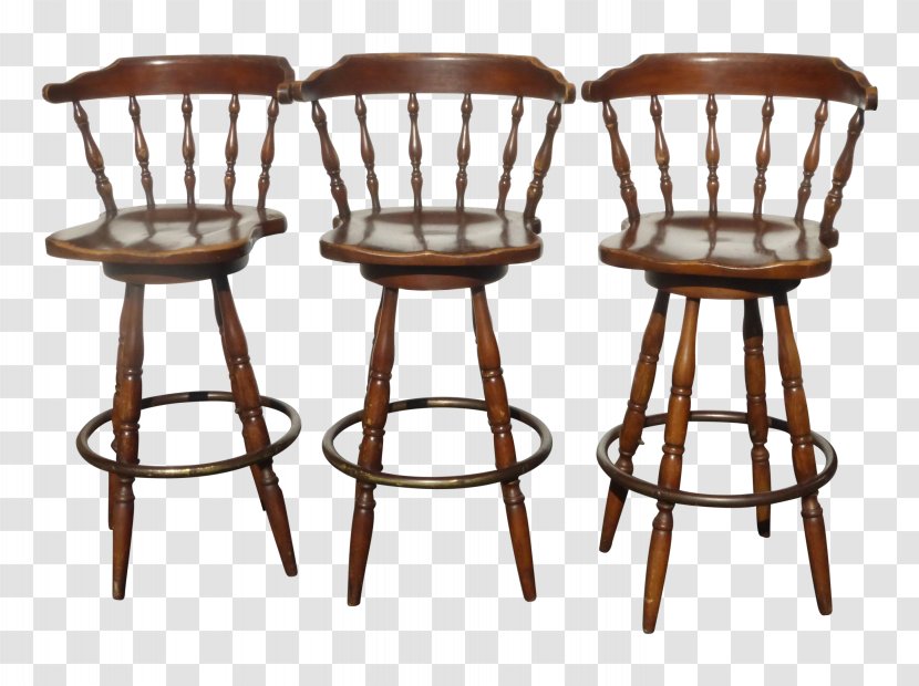 Bar Stool Table Swivel Chair Wood - Beautiful Transparent PNG