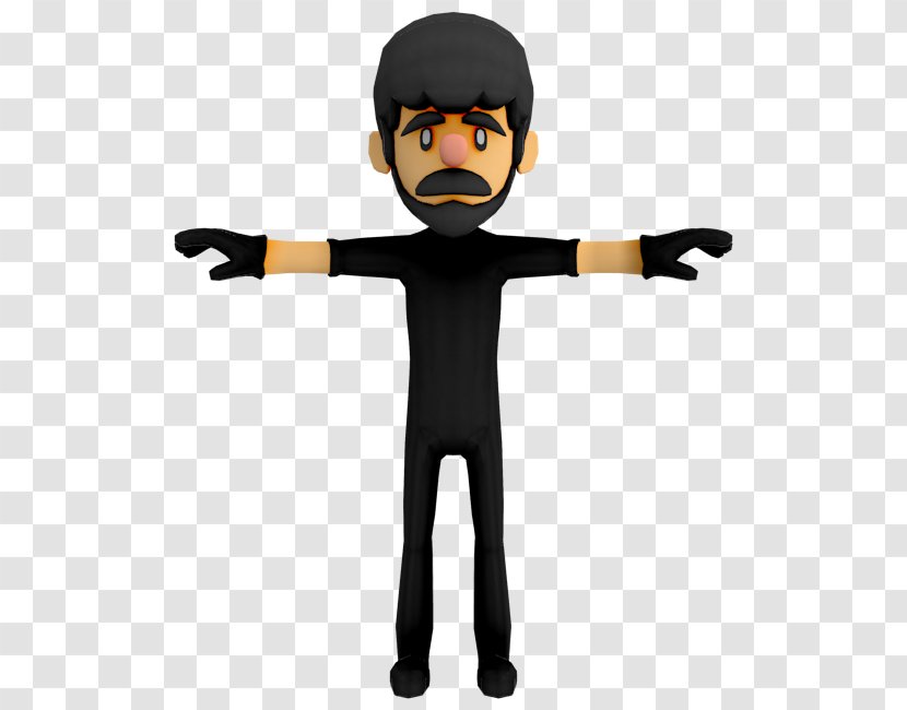 Figurine Cartoon Finger - Thriller Transparent PNG