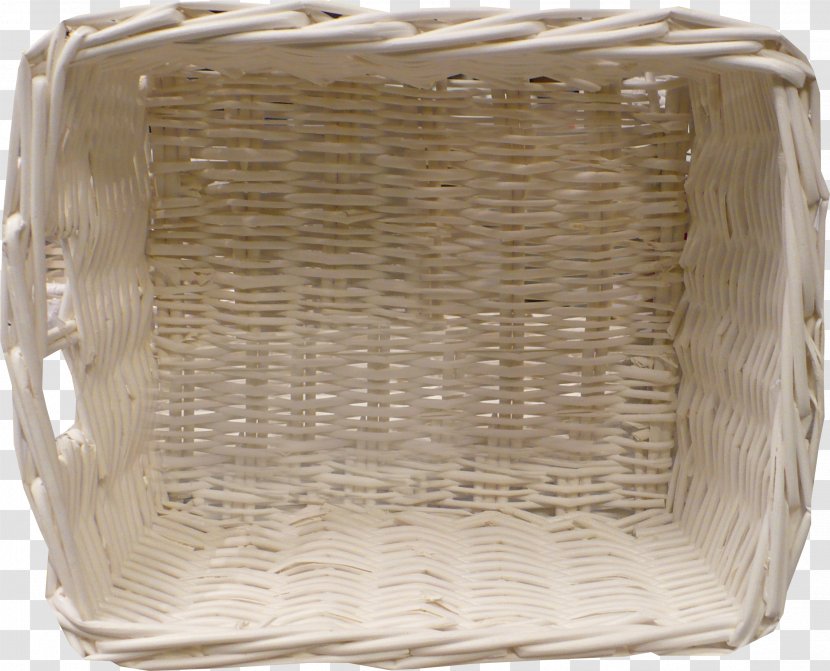 Basket Wicker Clip Art - Rattan - Bamboo Baskets Plan View Transparent PNG