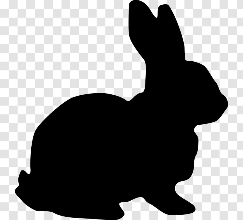Easter Bunny Background - Rabbits And Hares - Animal Figure Tail Transparent PNG