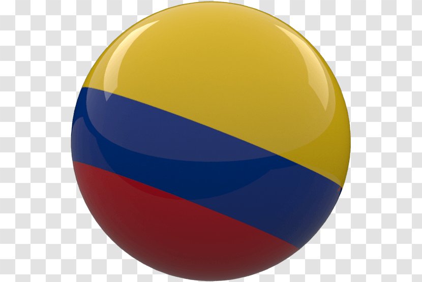 Flag Of Colombia Ball Game - Country Transparent PNG