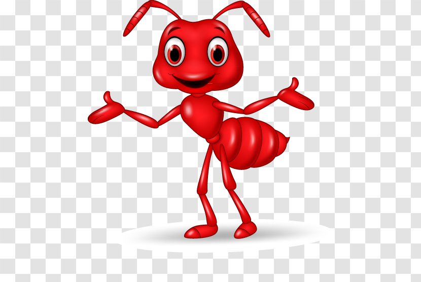 Ant Cartoon Royalty-free Illustration - Frame - Red Ants Transparent PNG