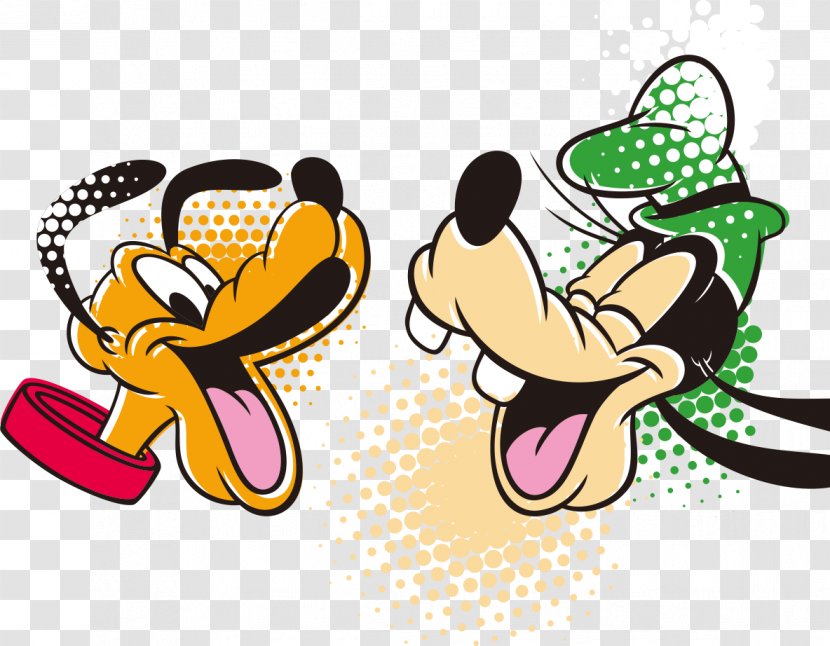 Goofy Pluto Mickey Mouse The Walt Disney Company Van A Tot Z - Art Transparent PNG