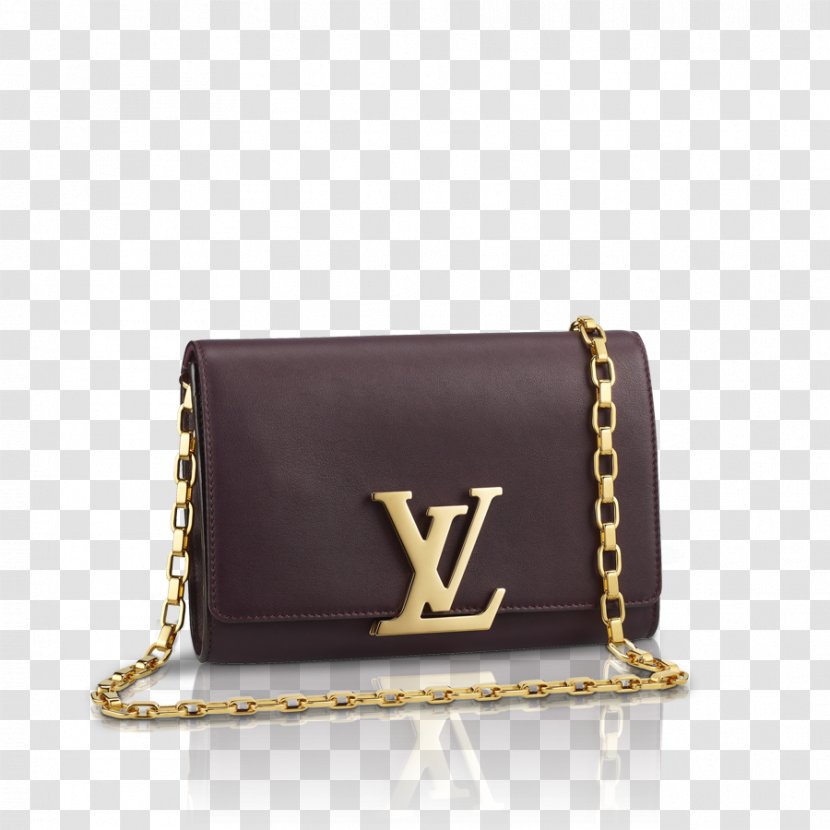 Louis Vuitton Handbag Leather Chain - Bag Transparent PNG